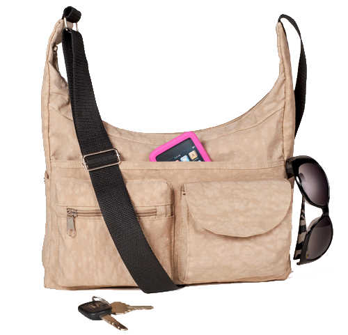luxe-nylon tote bag